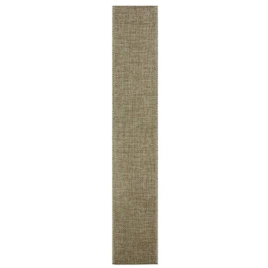 2.5" x 10yd. Wired Faded Burlap Christmas Ribbon